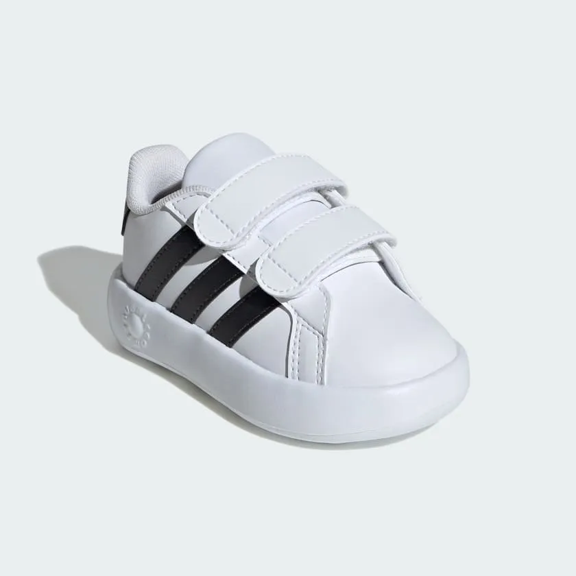 ADIDAS KIDS GRAND COURT 2.0 WHITE/BLACK SHOES