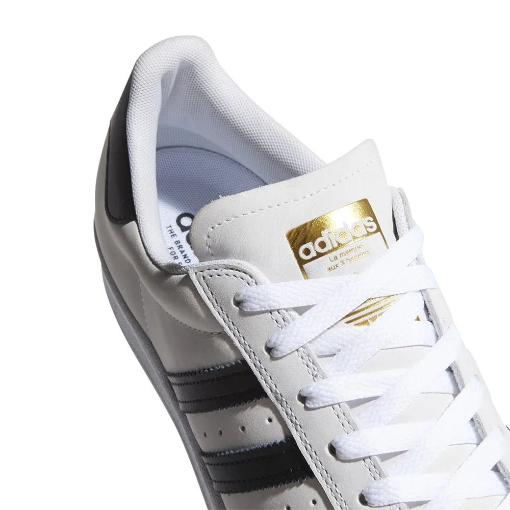 Adidas - Superstar Adv Shoes White/Black/Gold