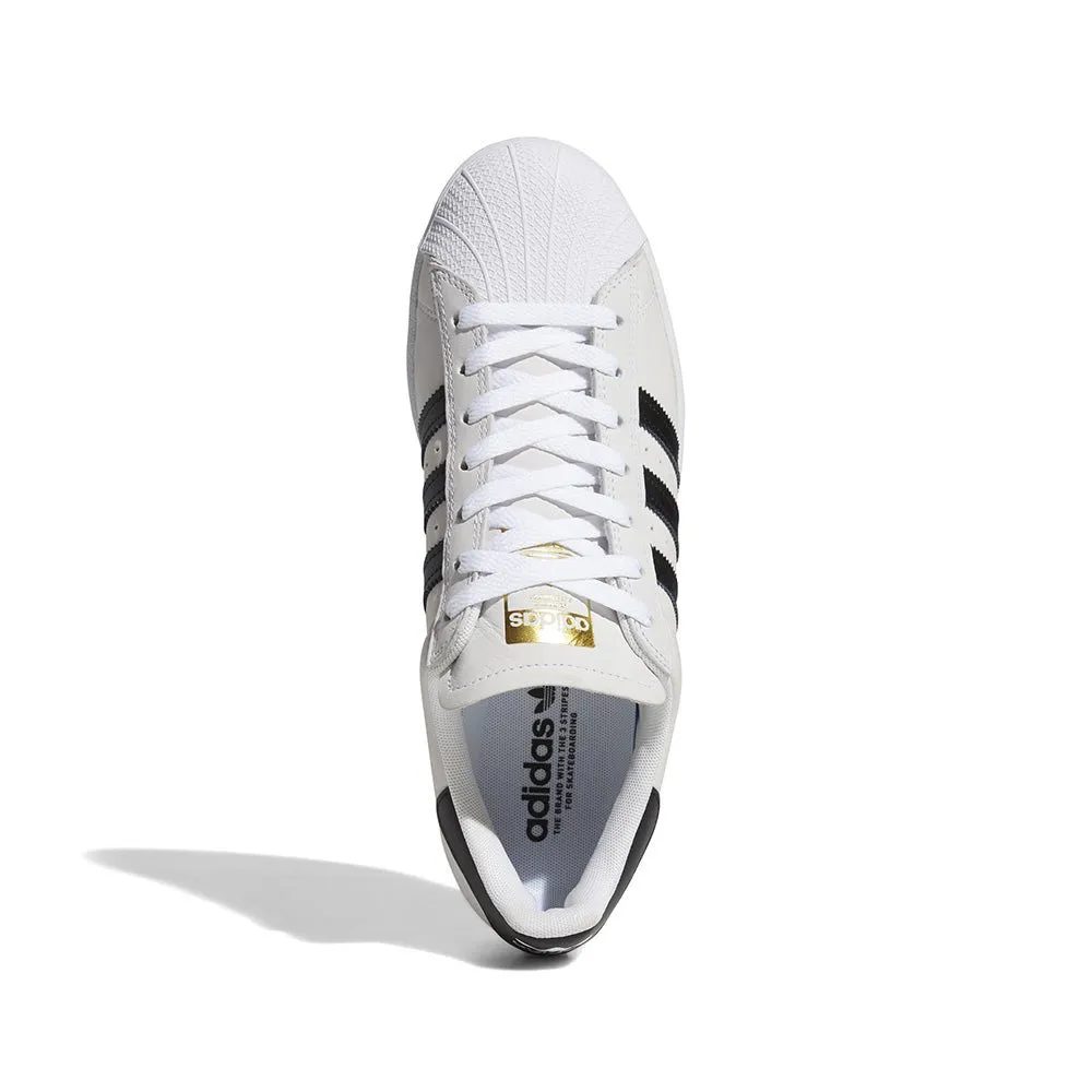 Adidas - Superstar Adv Shoes White/Black/Gold