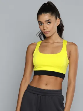 ALCIS Lime Green & Solid Workout Bra