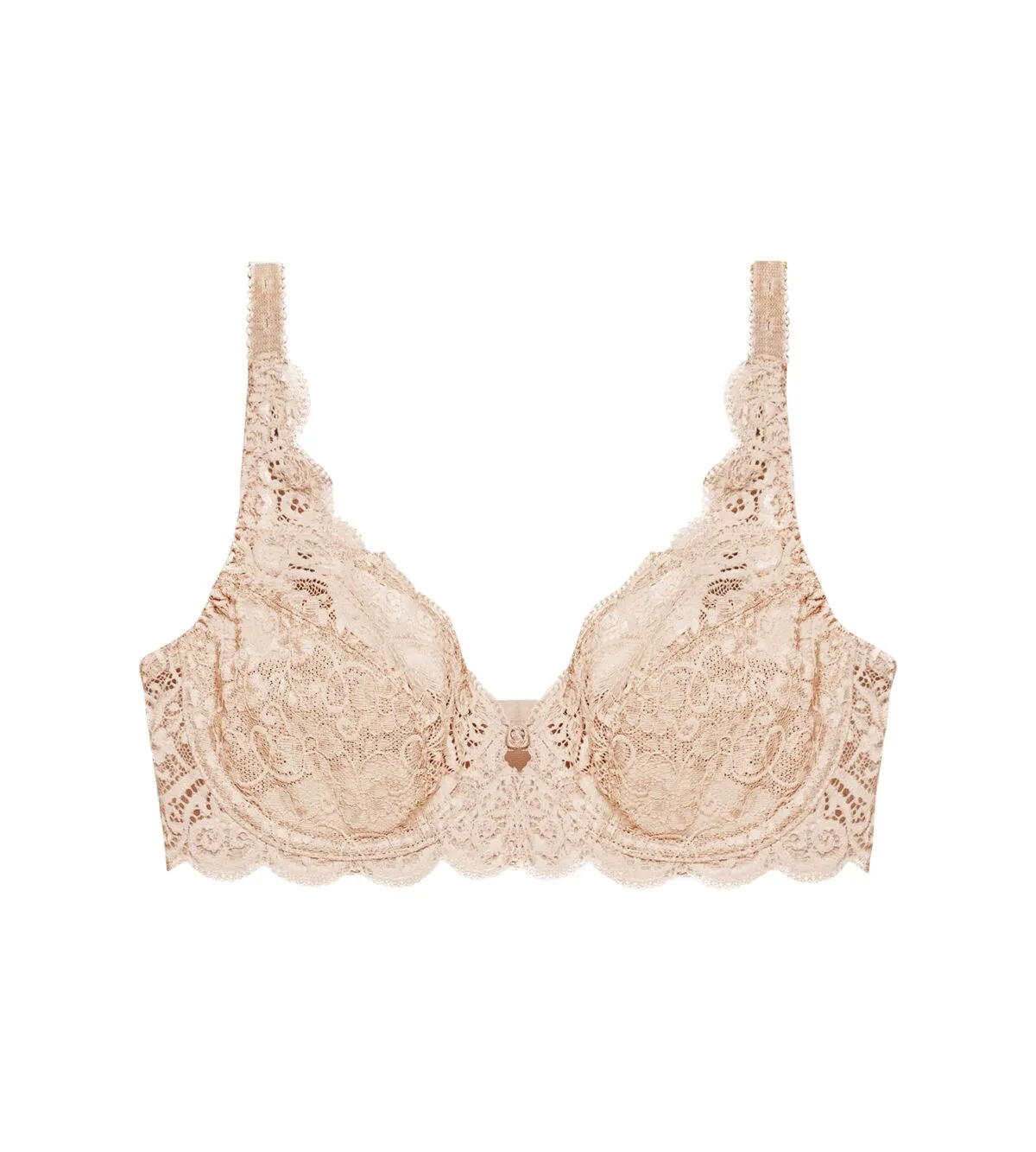 Amourette 300 Wired lacy bra - Nude