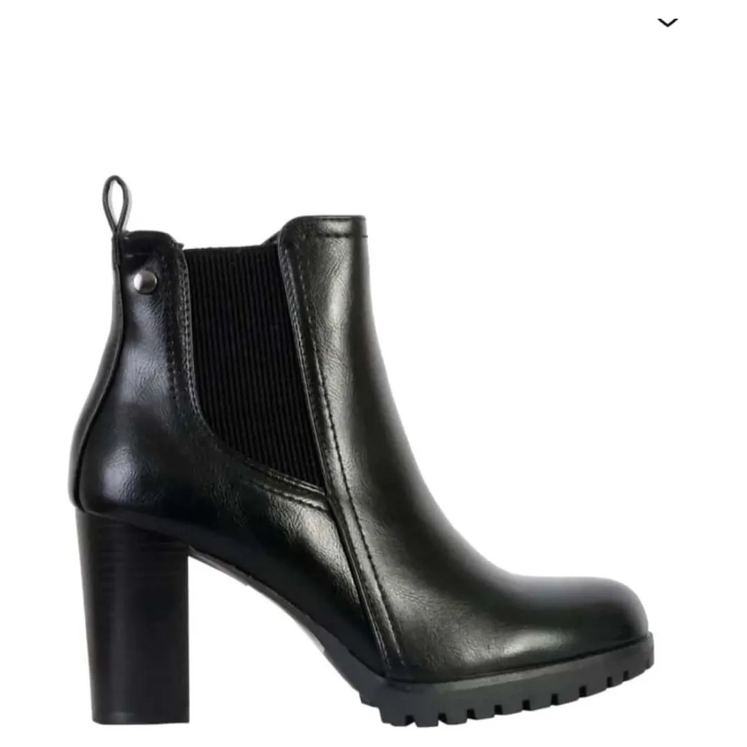 Ankle Stretchy Solid Color Boots