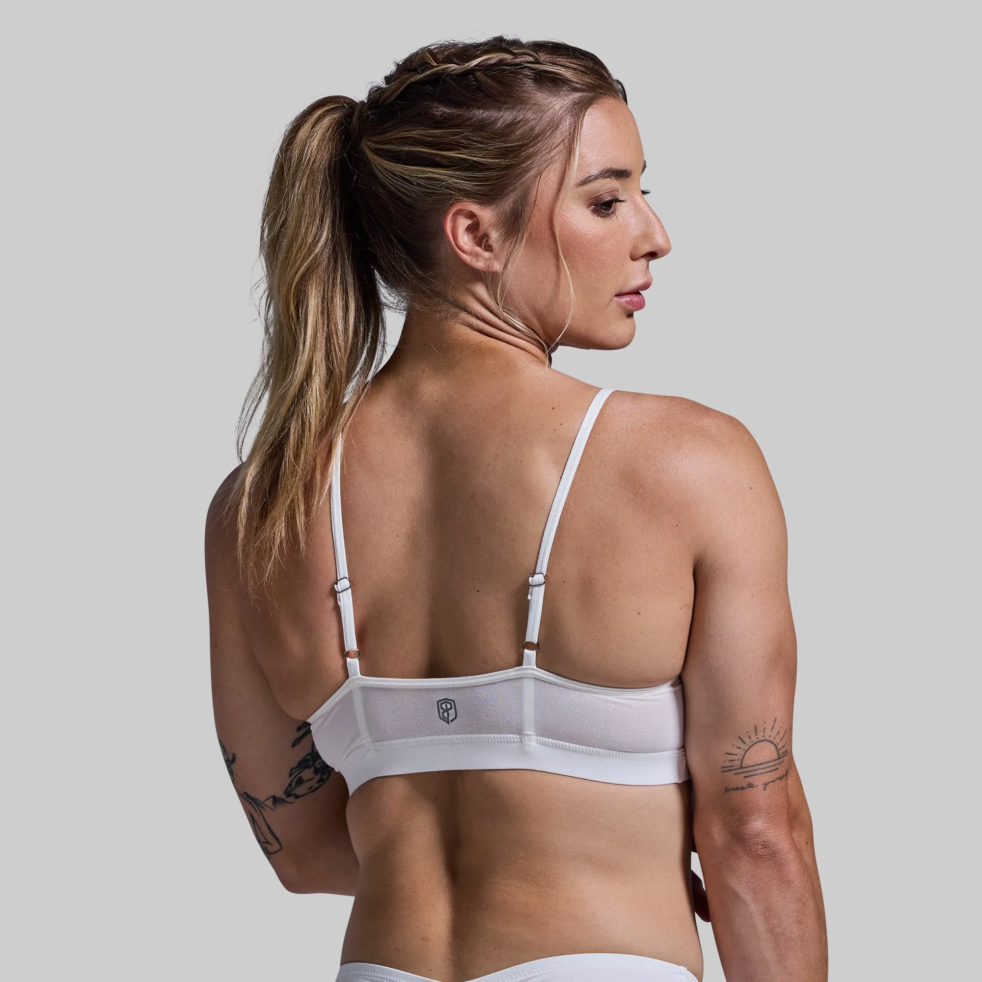 Athleisure Bra (White)