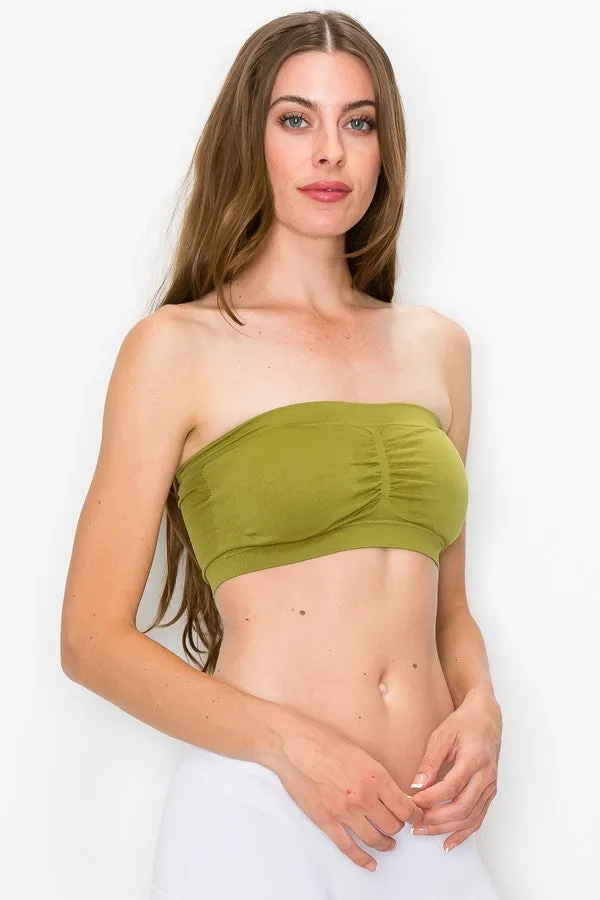 Bandeau Bra Olive