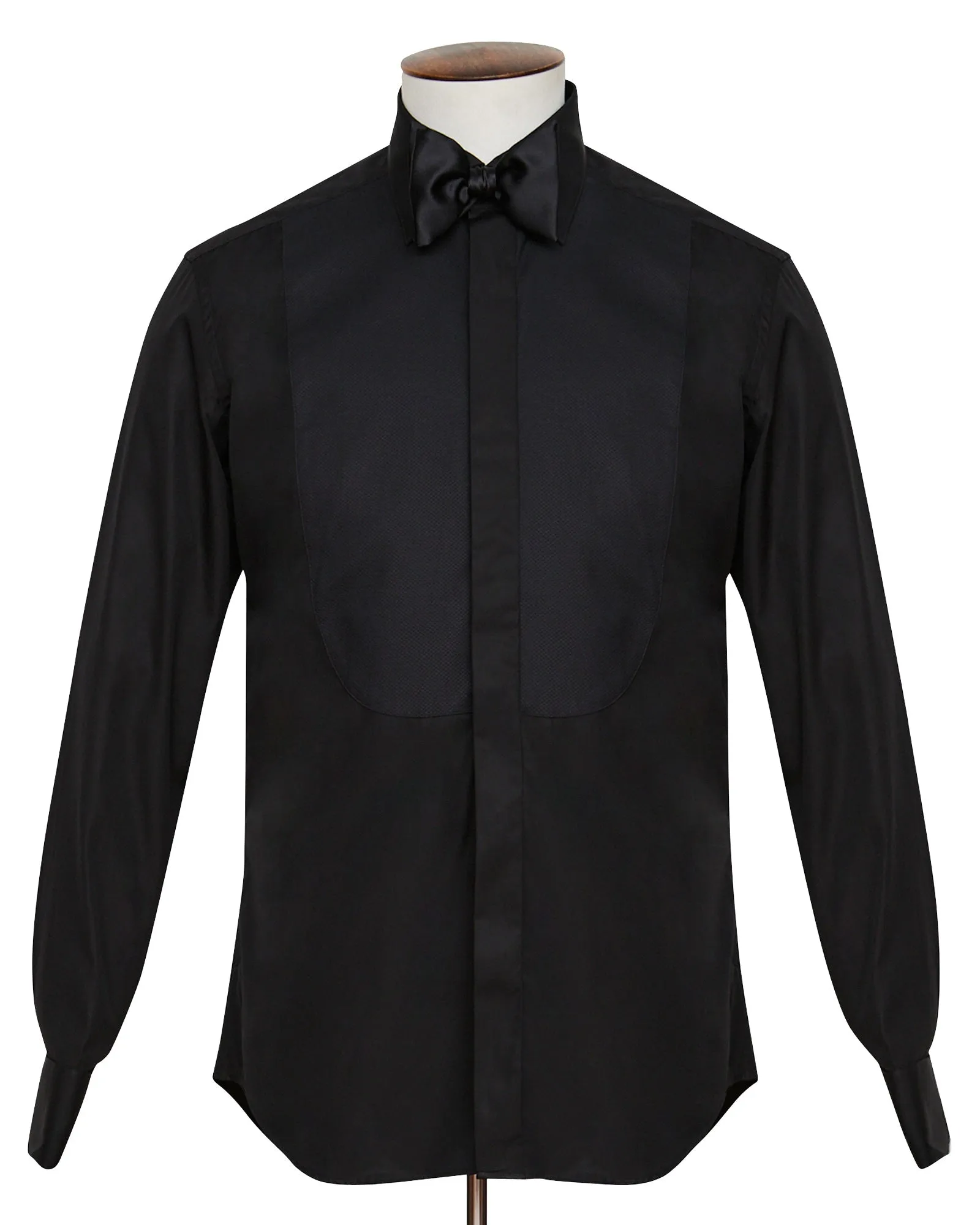 Black Bib- Front Lansdowne Dinner Shirt