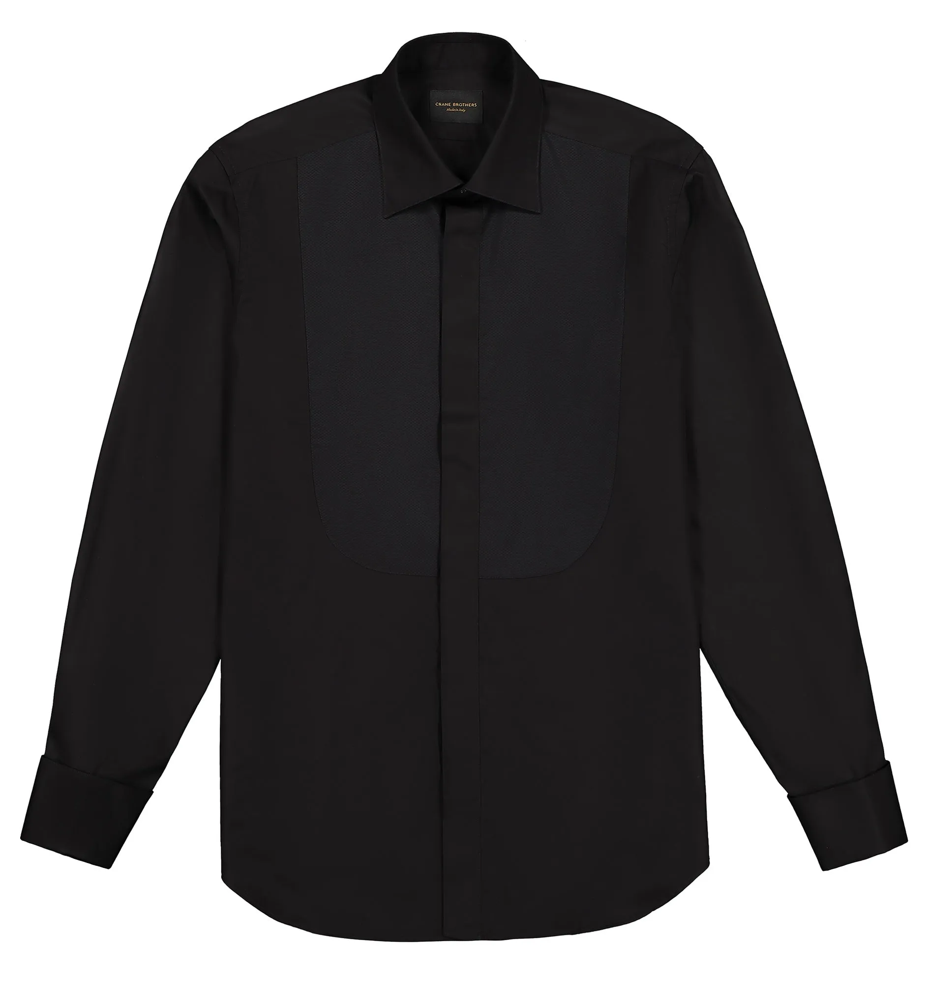 Black Bib- Front Lansdowne Dinner Shirt