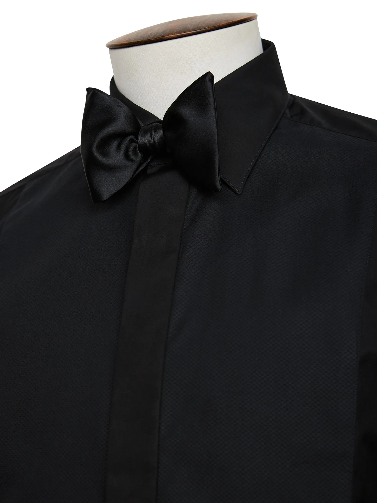 Black Bib- Front Lansdowne Dinner Shirt