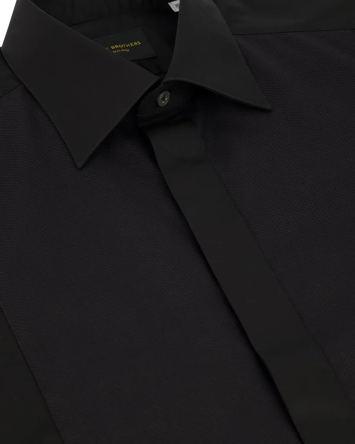 Black Bib- Front Lansdowne Dinner Shirt