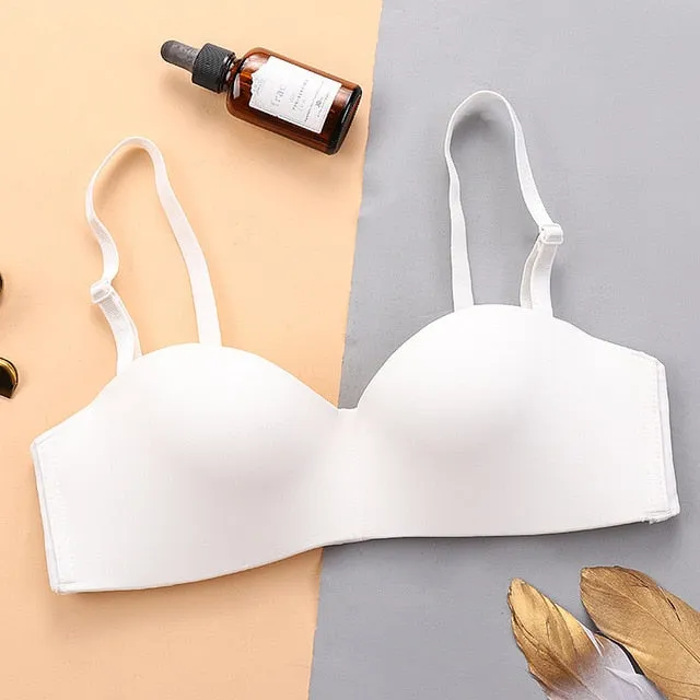 BlackTree New Sexy Fashion Seamless Bras for Women Push Up with Half Cup.