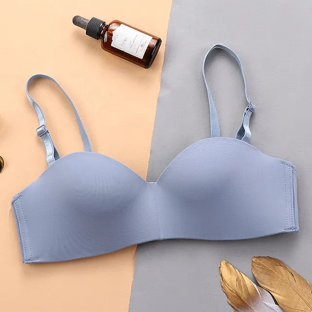 BlackTree New Sexy Fashion Seamless Bras for Women Push Up with Half Cup.