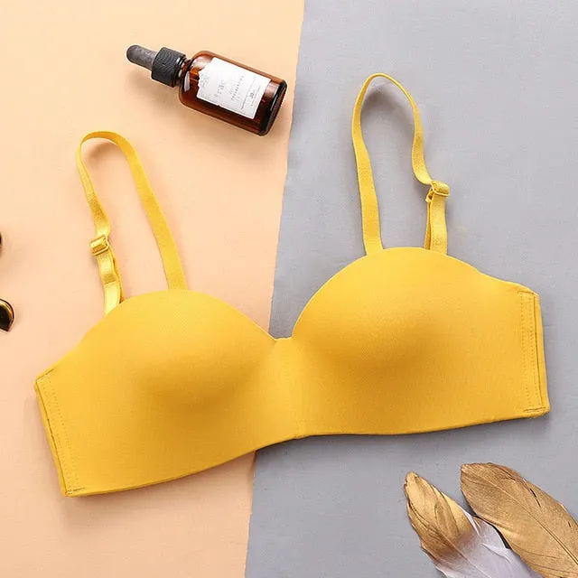 BlackTree New Sexy Fashion Seamless Bras for Women Push Up with Half Cup.