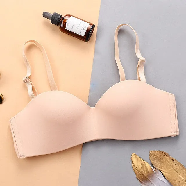 BlackTree New Sexy Fashion Seamless Bras for Women Push Up with Half Cup.