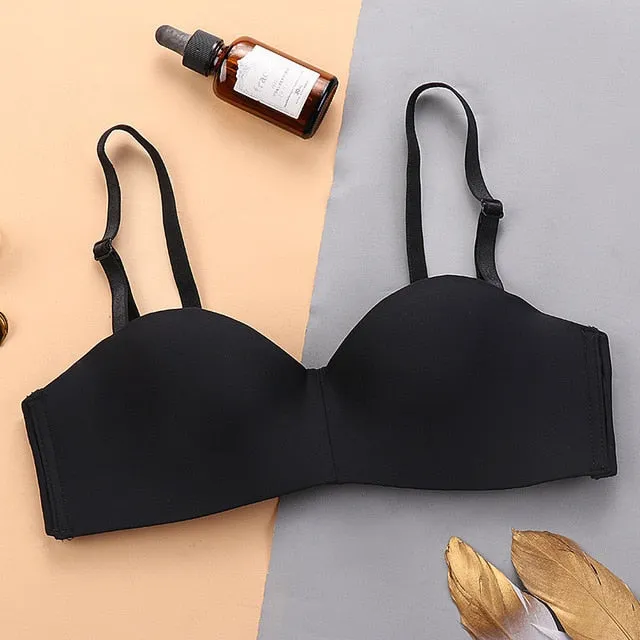 BlackTree New Sexy Fashion Seamless Bras for Women Push Up with Half Cup.