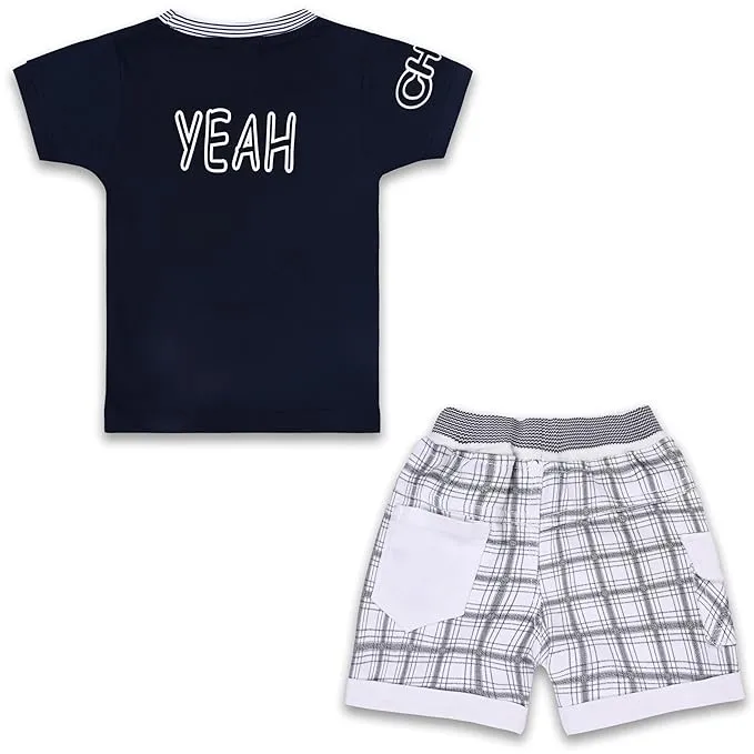 Boys Printed T-Shirt and Shorts