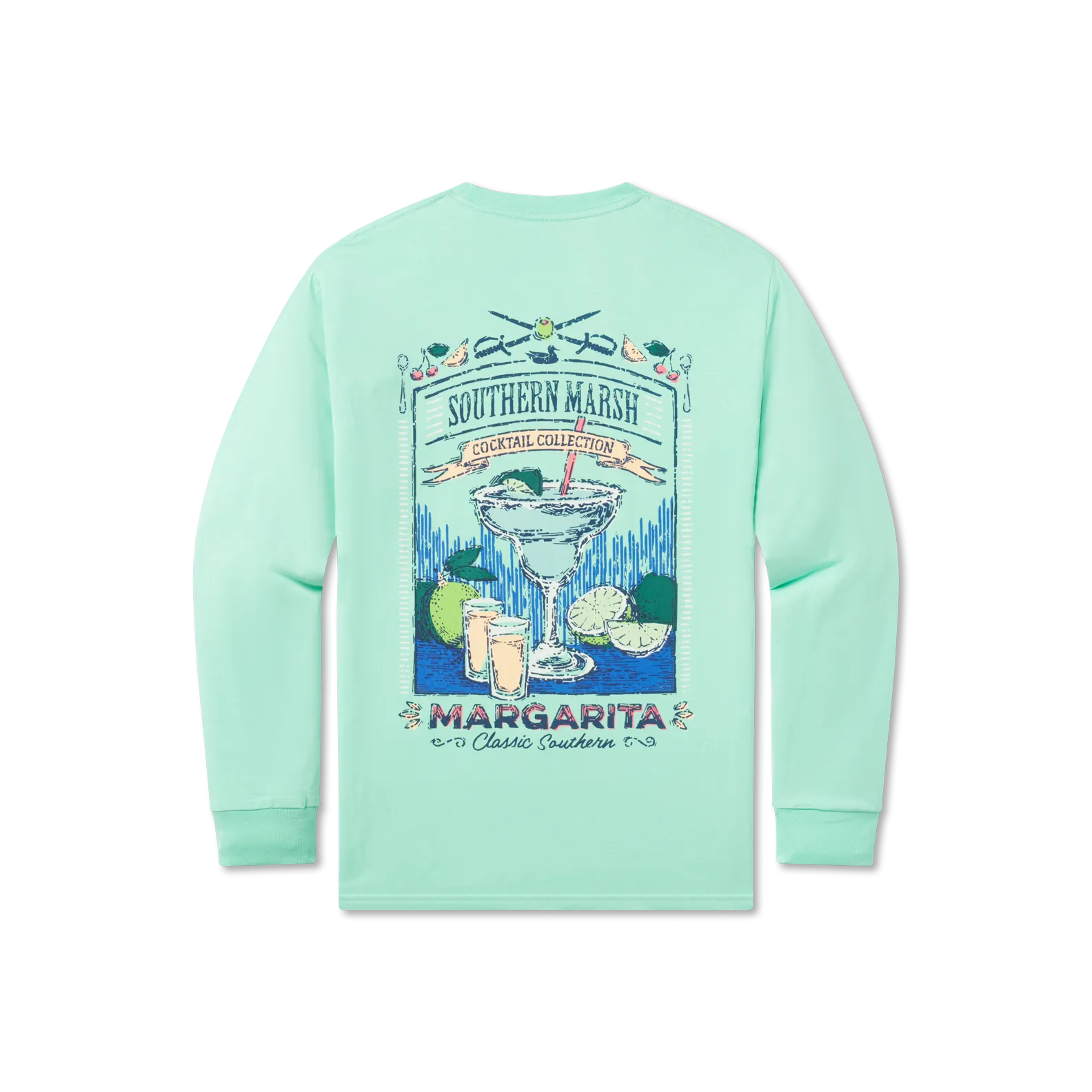 Cocktail Tee - Margarita - Long Sleeve