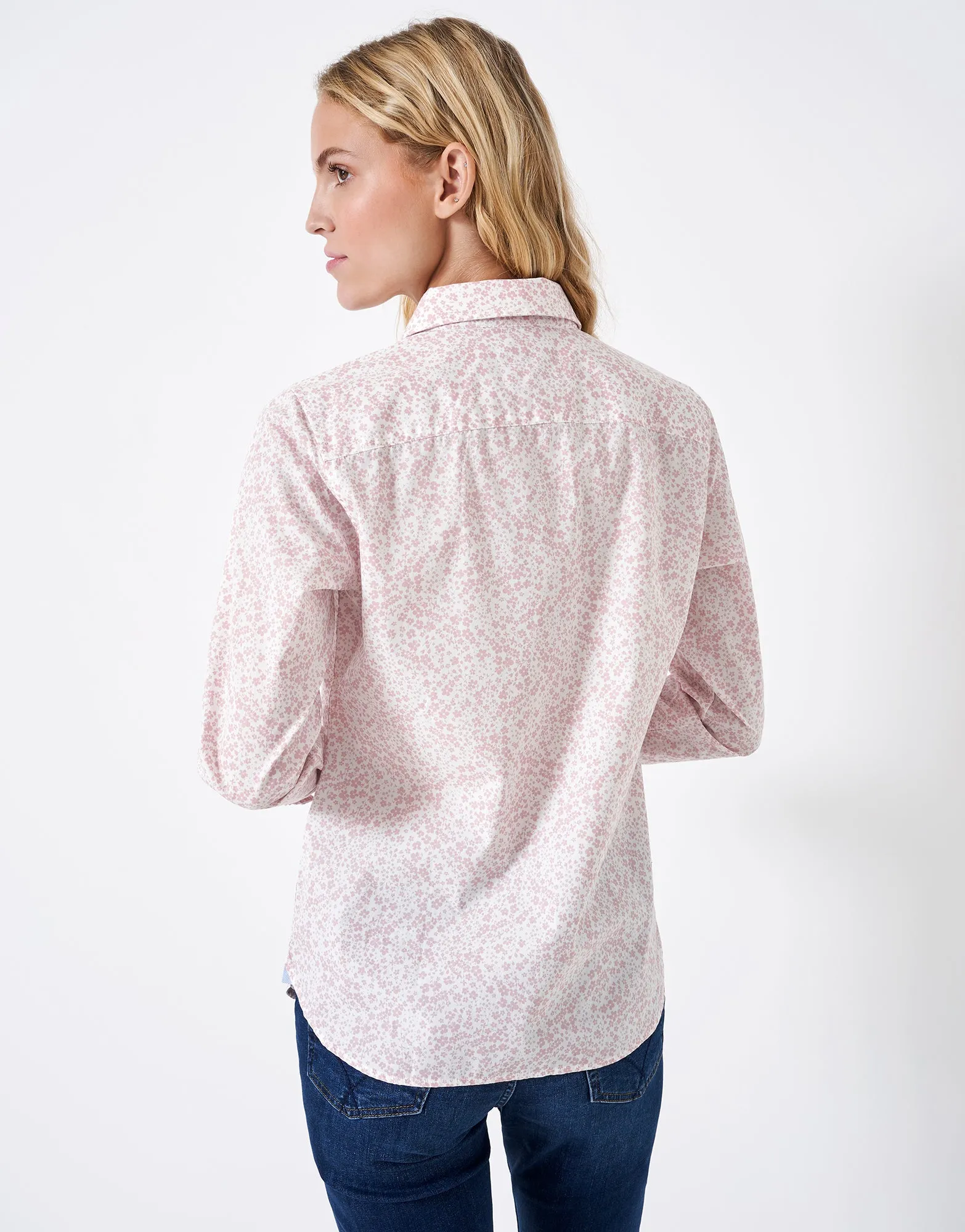 Crew Clothing - Lulworth Shirt - Pink Floral