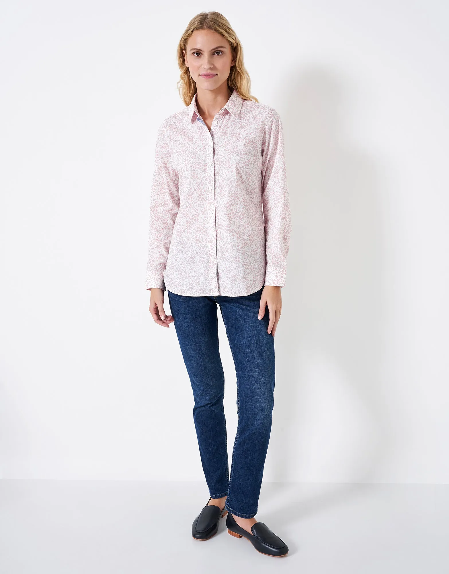 Crew Clothing - Lulworth Shirt - Pink Floral