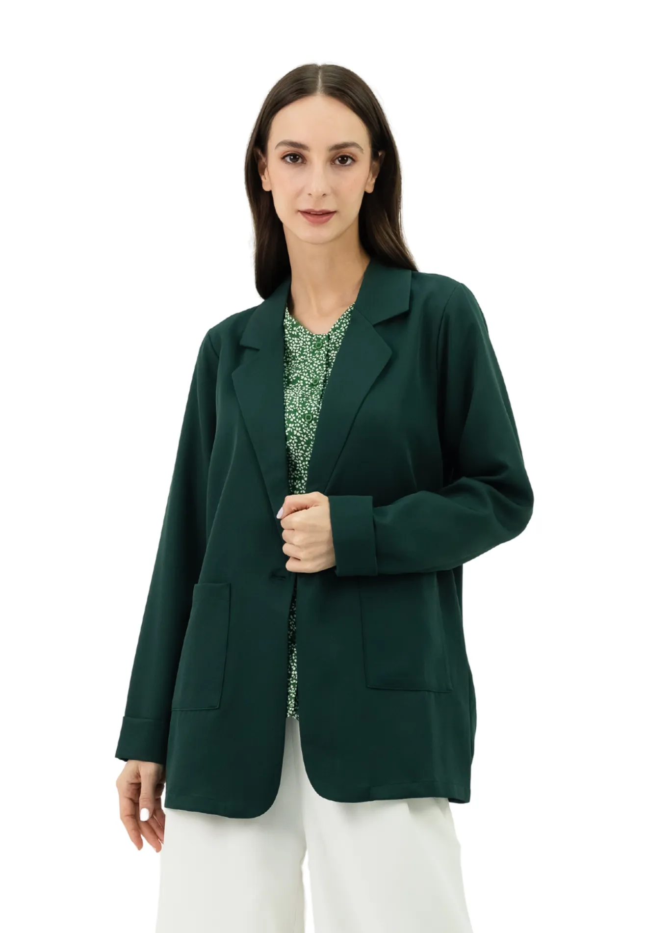 DAISY By VOIR Single-Breasted Blazer