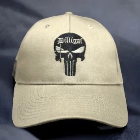 DILLIGAF Tan Punisher Adjustable Hat for Ultimate Comfort and Style