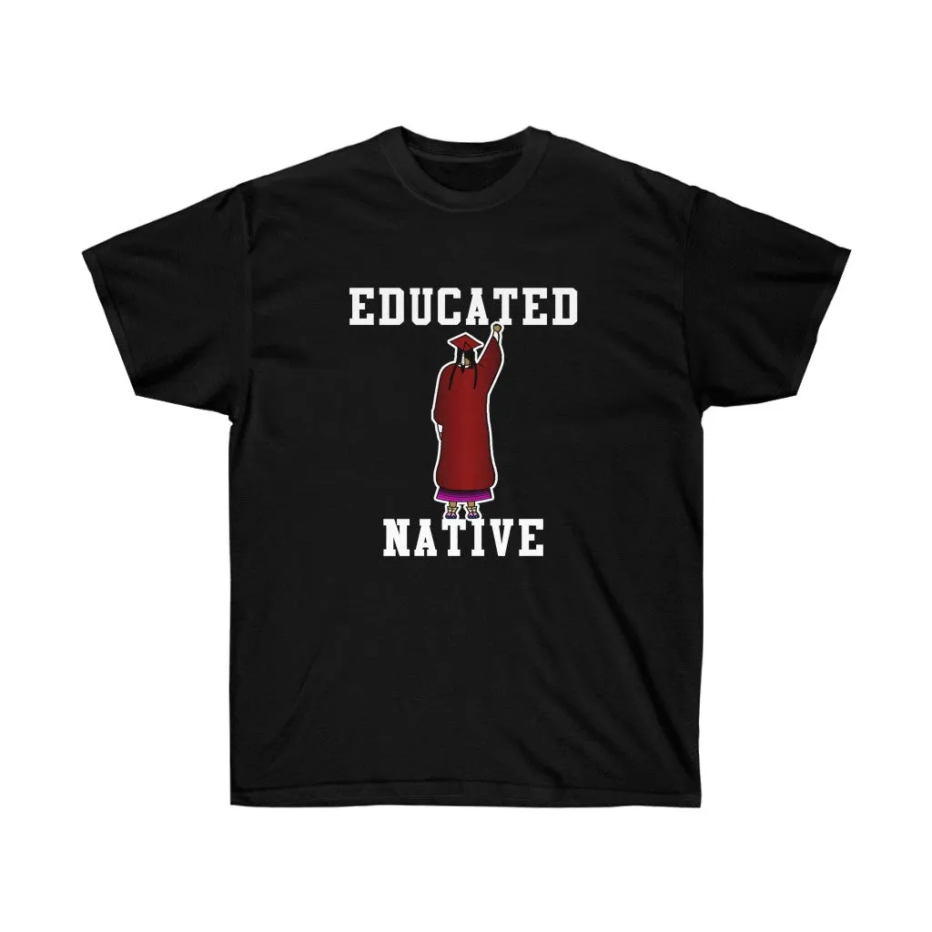 Educated Native T-shirt (Ribbon skirt)