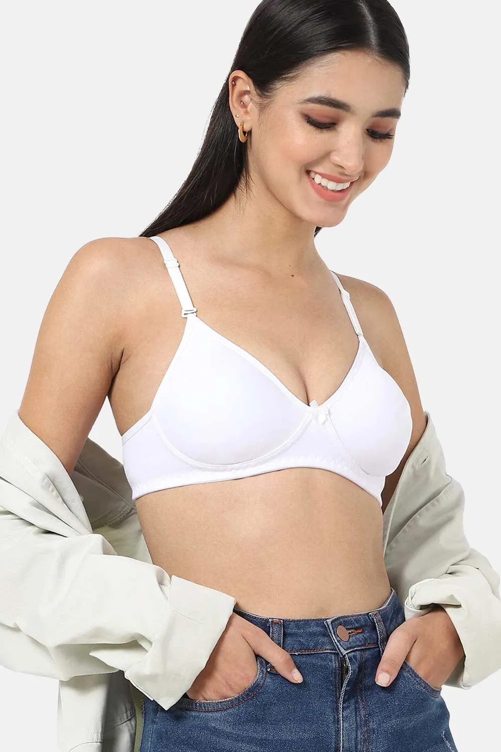 Fashionable all-rounder Non-Padded Intimacy T-Shirt Bra - ES06