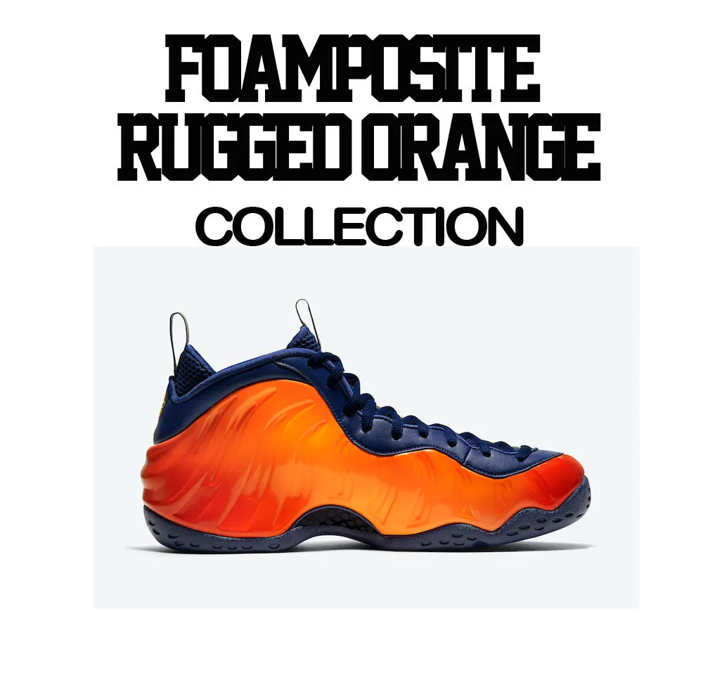 Foamposite Rugged Orange Shirt - My Rules - Orange