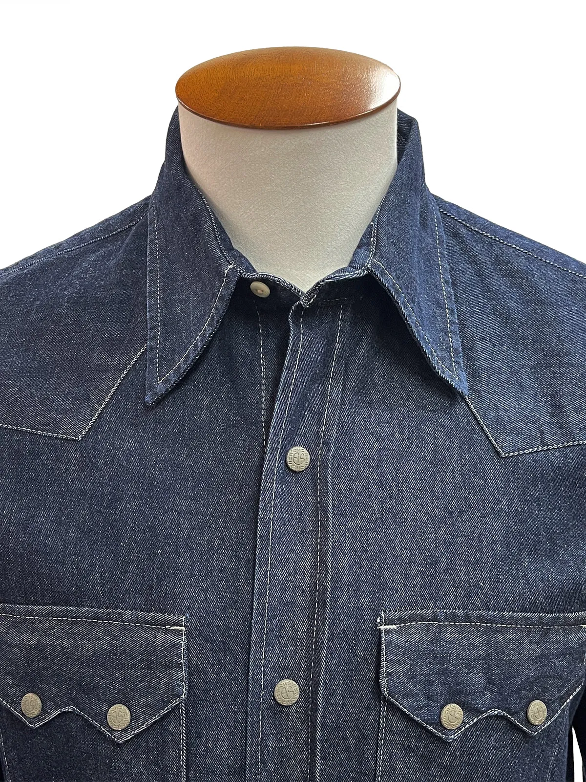 Fortela Dark Wash Denim El Paso Shirt