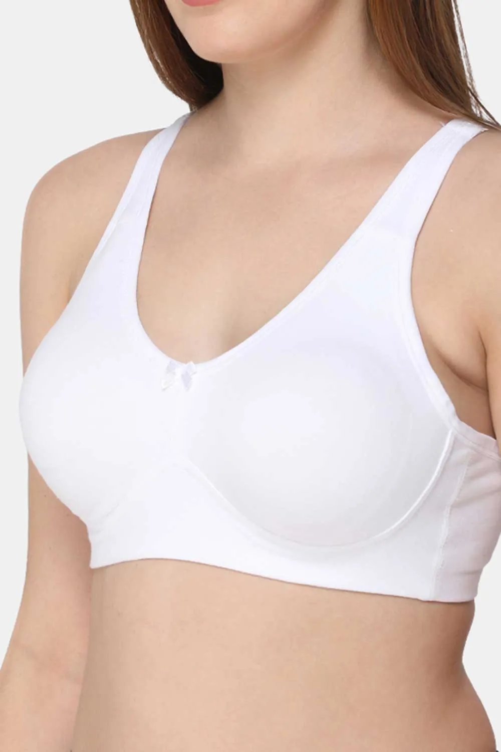 Full Coverage Non-Padded Non-Wired Back Closure Intimacy T-Shirt Bra Prime Shades - DEFT