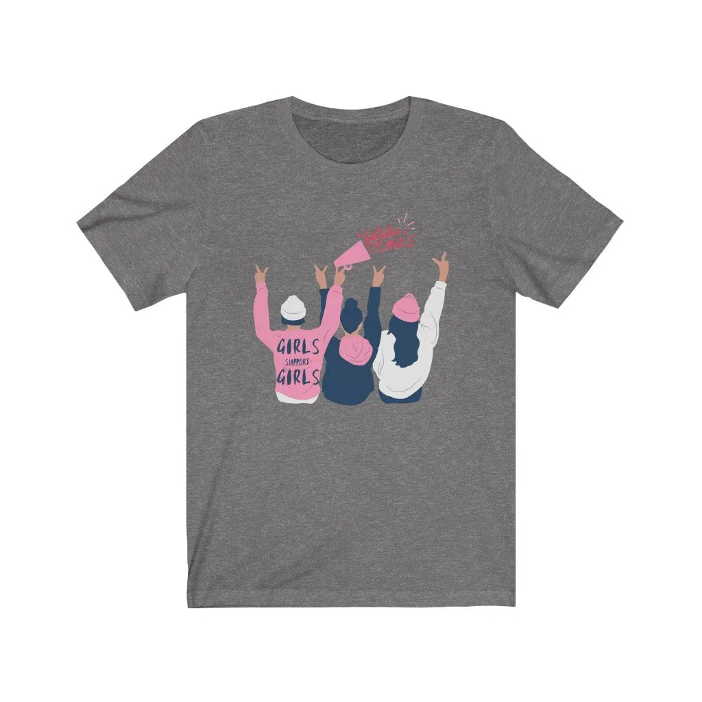 Girl Support Girls- DJ Short Sleeve Tee