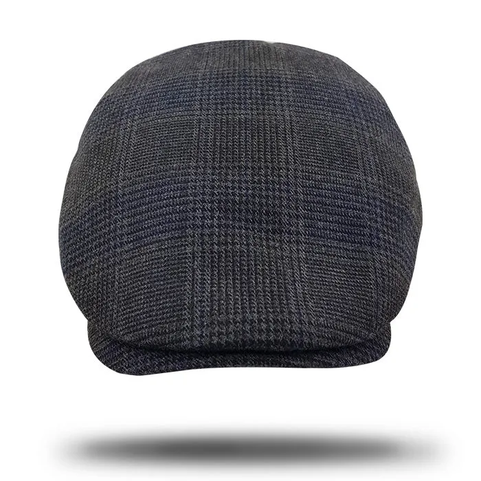 Glen Plaid Flat Cap-IT212