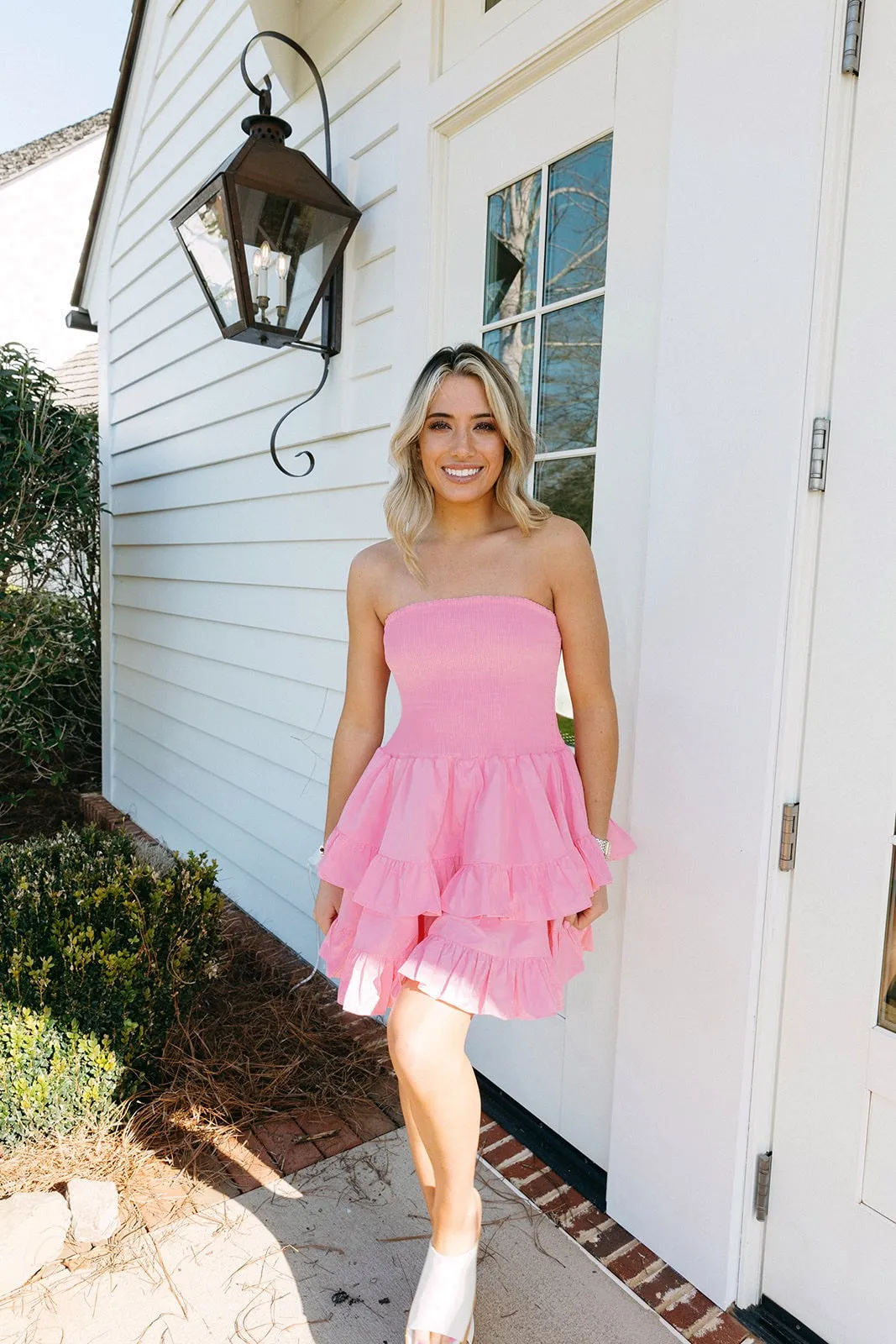 Gracie Dress - Pink