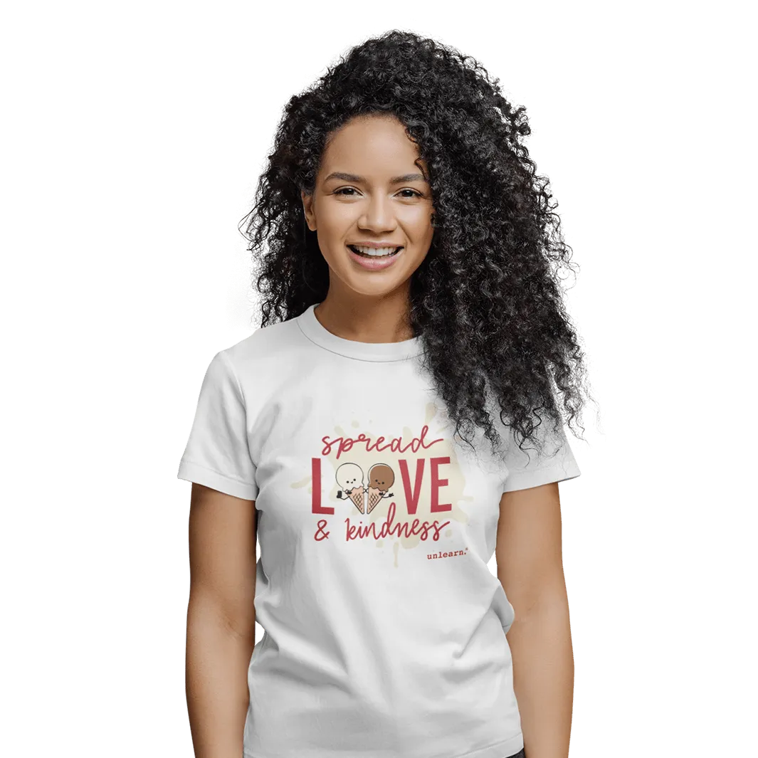 Ice Cream, Love & Kindness - Relaxed Fit T-shirt