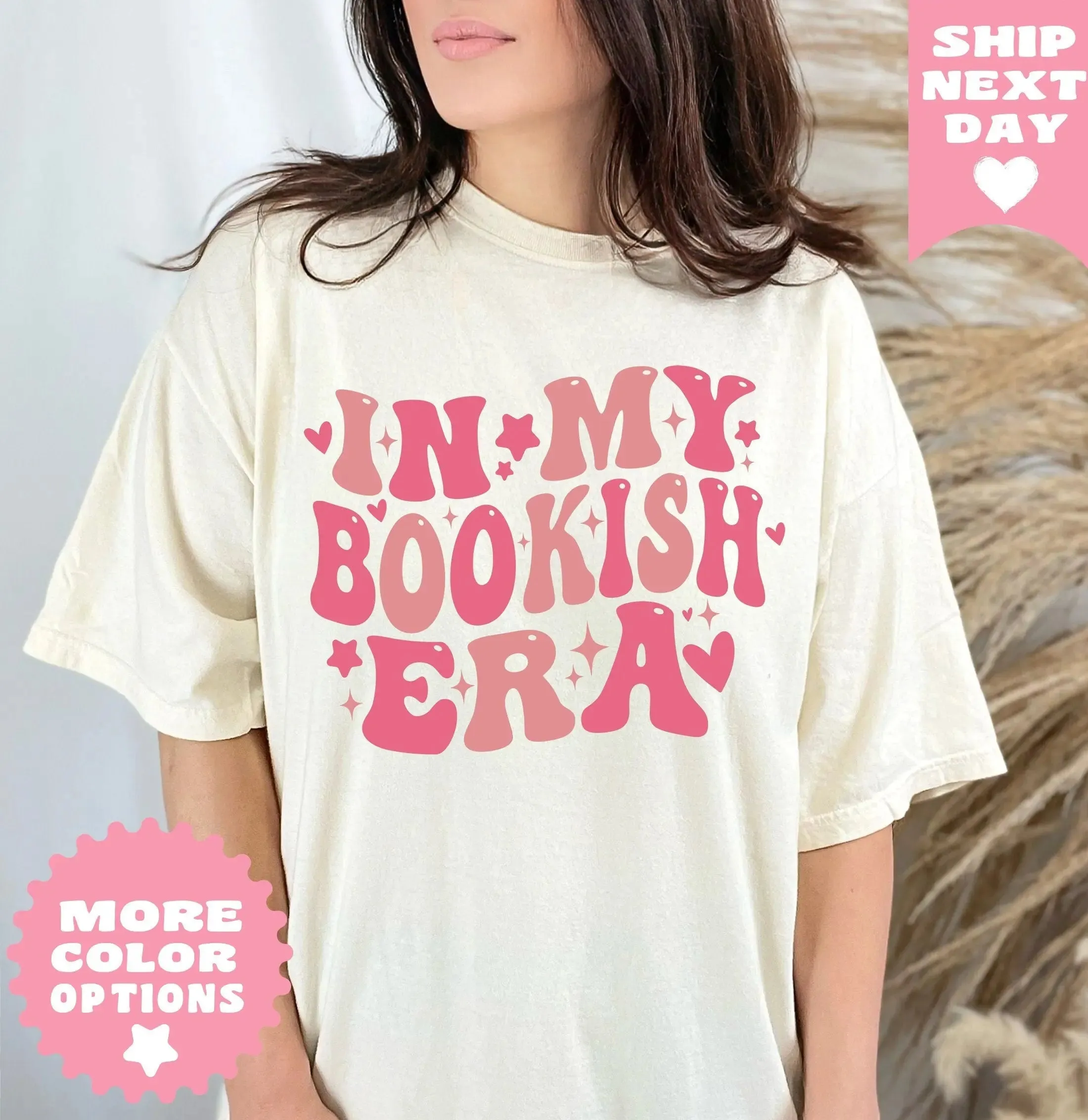 In My Bookish Era T-shirt ,Book Shirt, Book Gift, Book Lover Gift, Bookish Gifts, Bookworm Gift, Book Nerd Gift, Book Club Gift