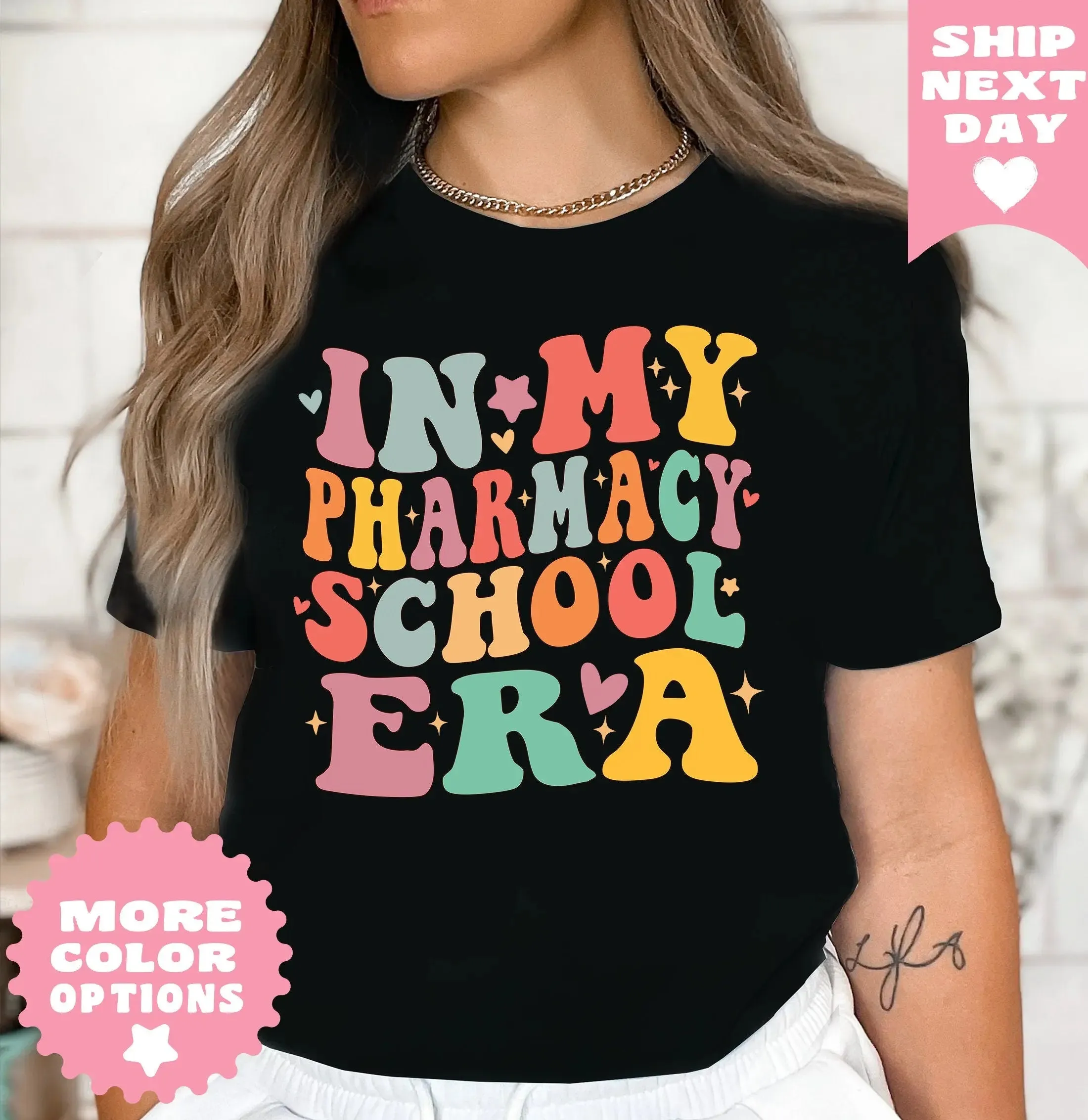 IN my pharmacy school era shirt , Pharmacist Shirt for Women, Cute Pharmacist Gift for Pharmacist, Pharmacy School Gift for Pharmacy Student