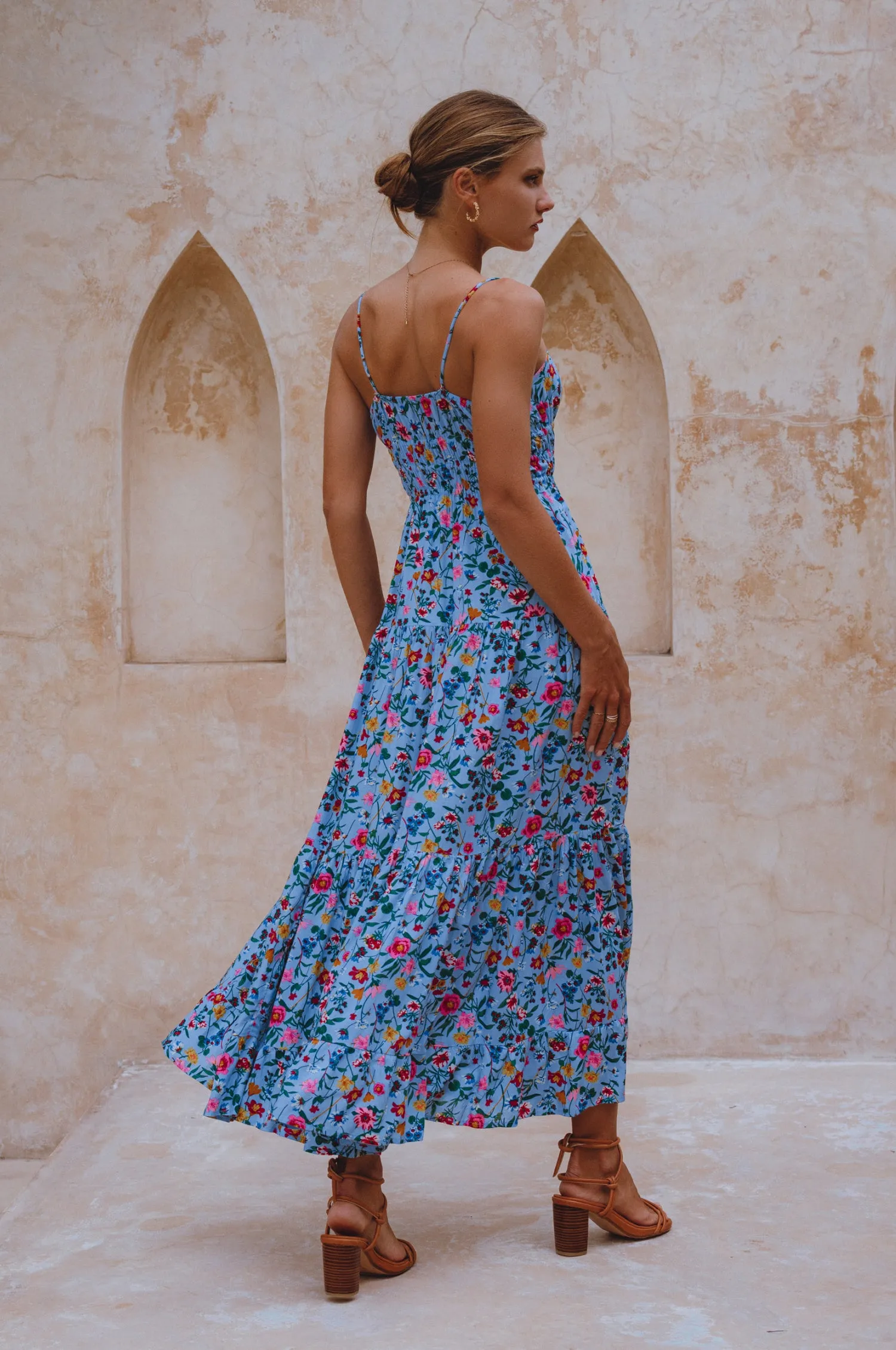 Isadora Tiered Maxi Dress