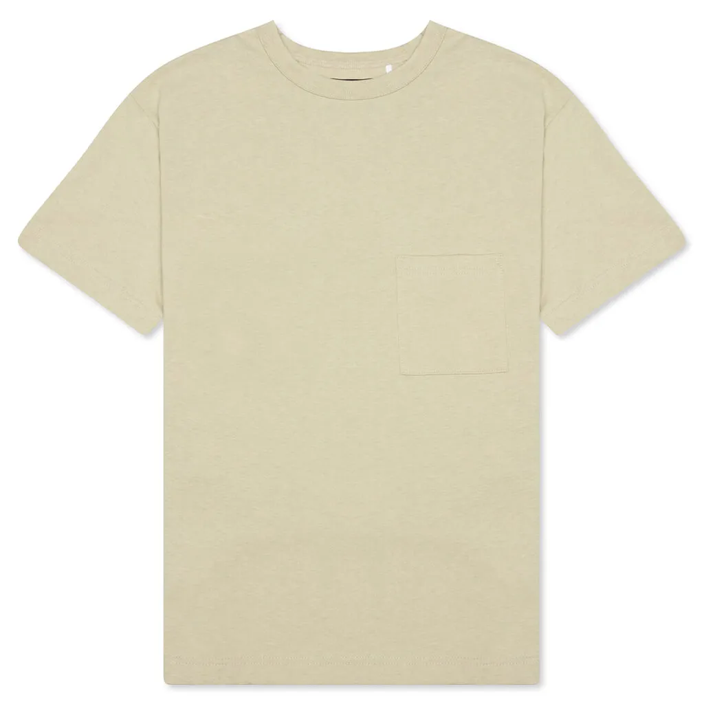 Jersey Braque Pocket Tee - Nickel