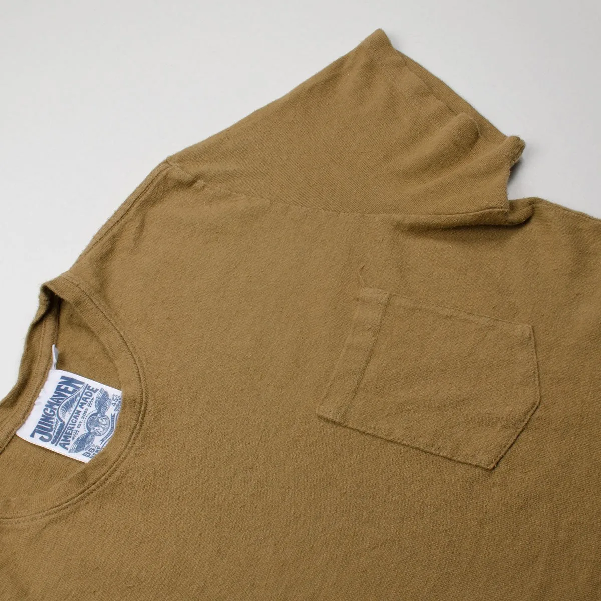 Jungmaven - Baja Pocket Hemp T-shirt 55/45 (7 oz) - Coyote