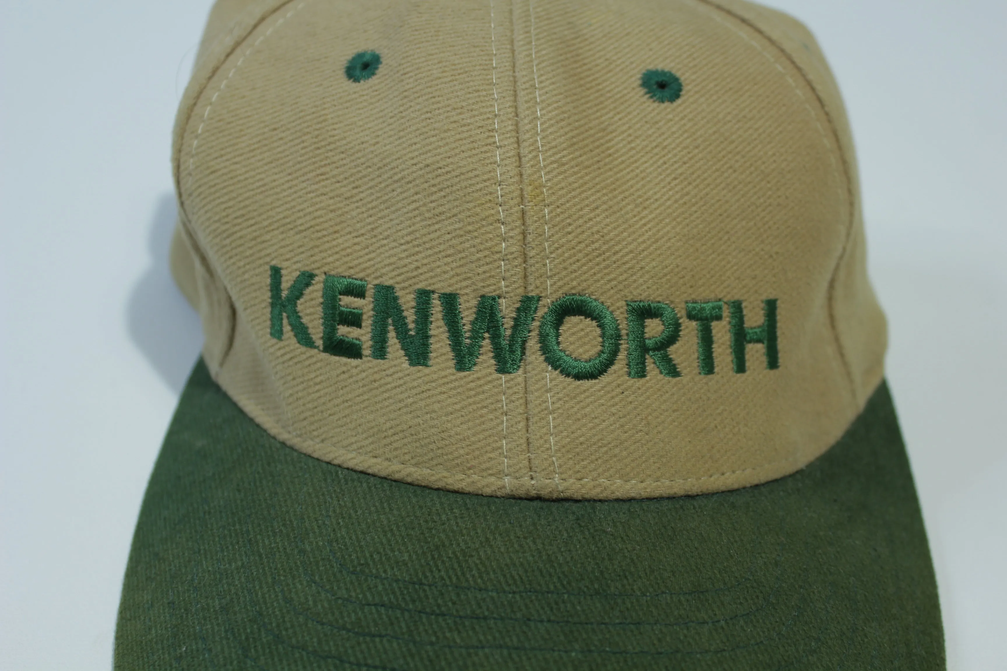 Kenworth Semi Trucker Farmer Vintage 80's Adjustable Snapback Hat