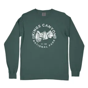 Kings Canyon National Park Comfort Colors Long Sleeve T Shirt