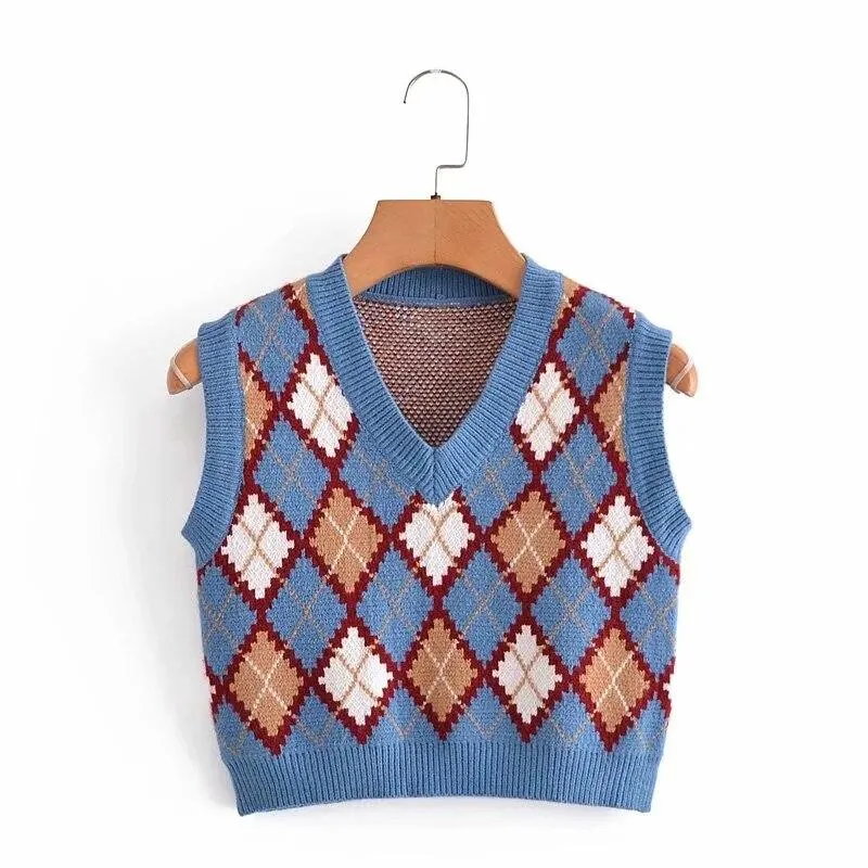 Knitted Sweater Vest