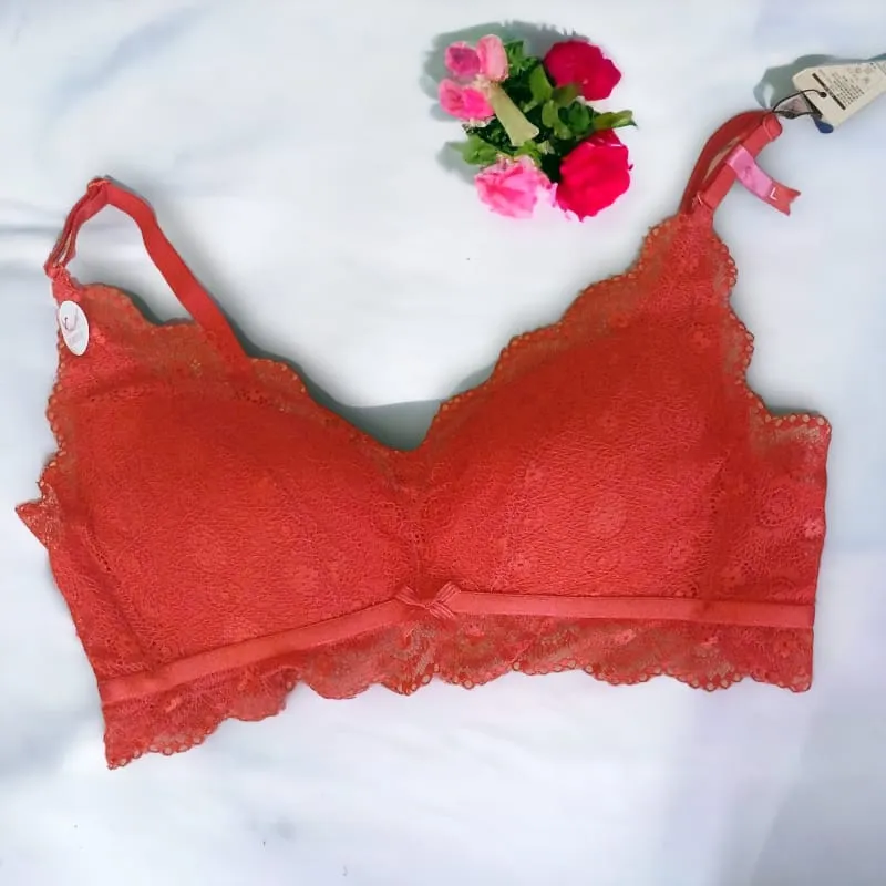 Lace padded bra for women ladies & girls