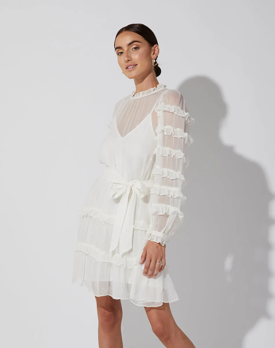 Lacey Mini Dress | Ivory