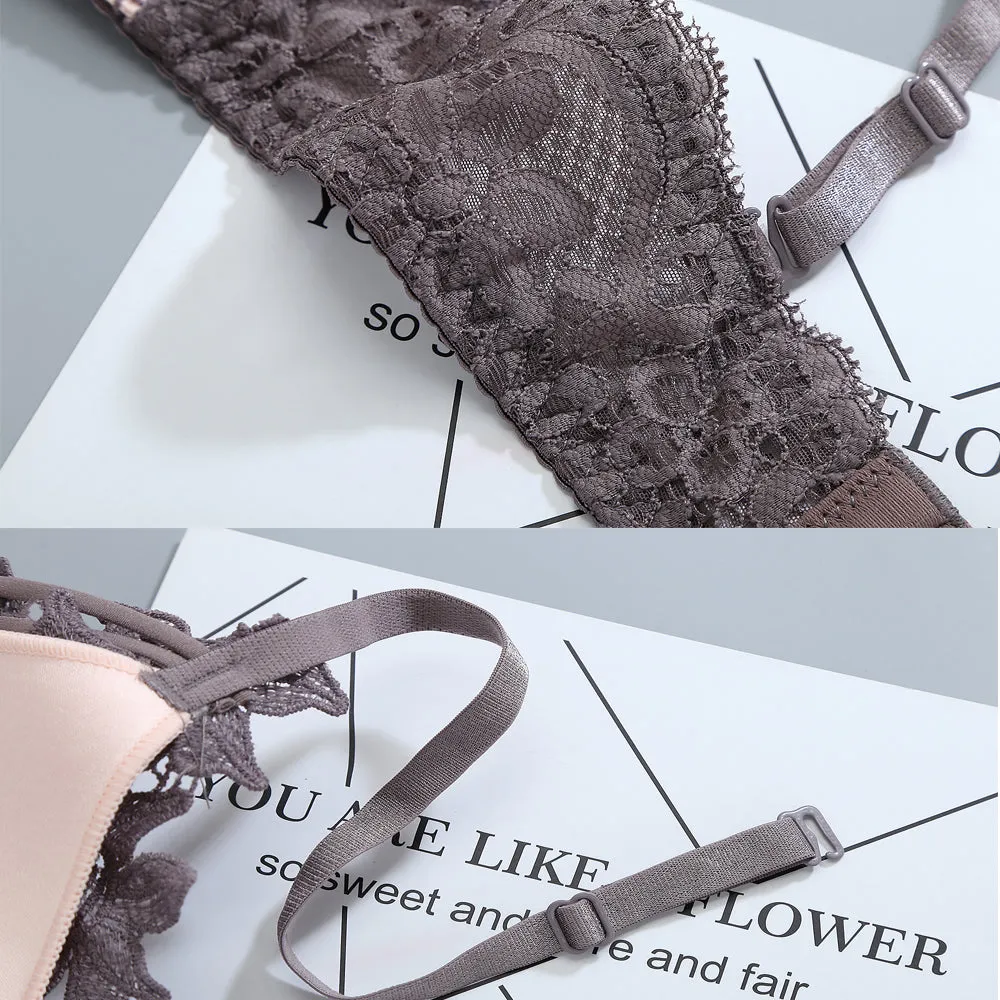 Ladies Sexy Underwear  Lace Bra Set