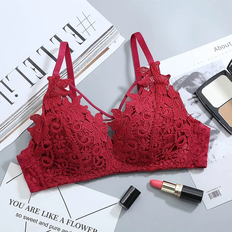 Ladies Sexy Underwear  Lace Bra Set