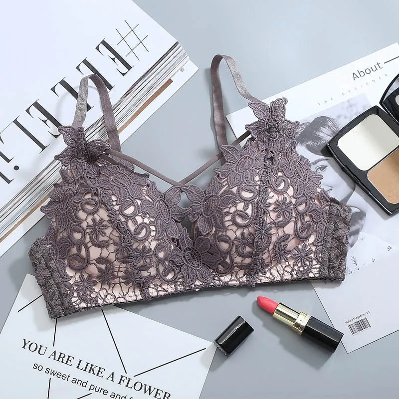 Ladies Sexy Underwear  Lace Bra Set