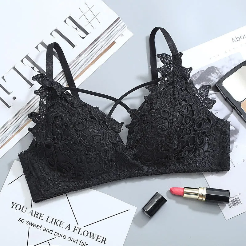 Ladies Sexy Underwear  Lace Bra Set