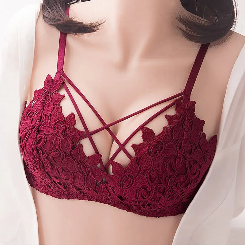 Ladies Sexy Underwear  Lace Bra Set