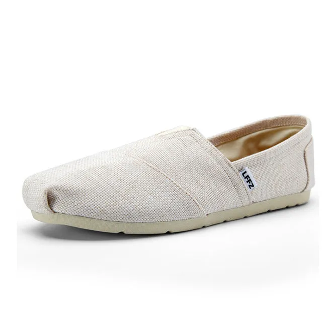 Men's canvas shoes/loafers.