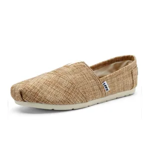 Men's canvas shoes/loafers.