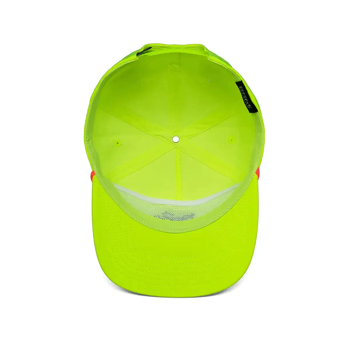 Neon Yellow Golf Gods Script Snapback Golf Rope Hat